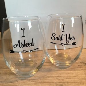 Stemless Glasses Gift Set